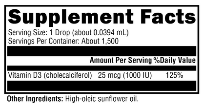 D3 Liquid 2.03 fl oz