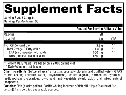 OmegaPure 780 EC™ 120 Softgels