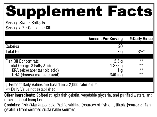 OmegaPure 820™ 120 Softgels