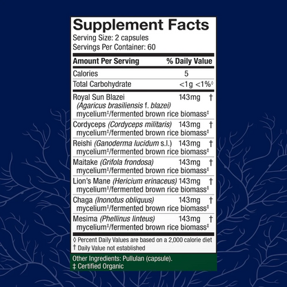 Stamets 7® 60 Capsules