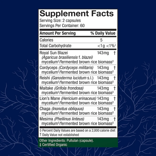 Stamets 7® 60 Capsules