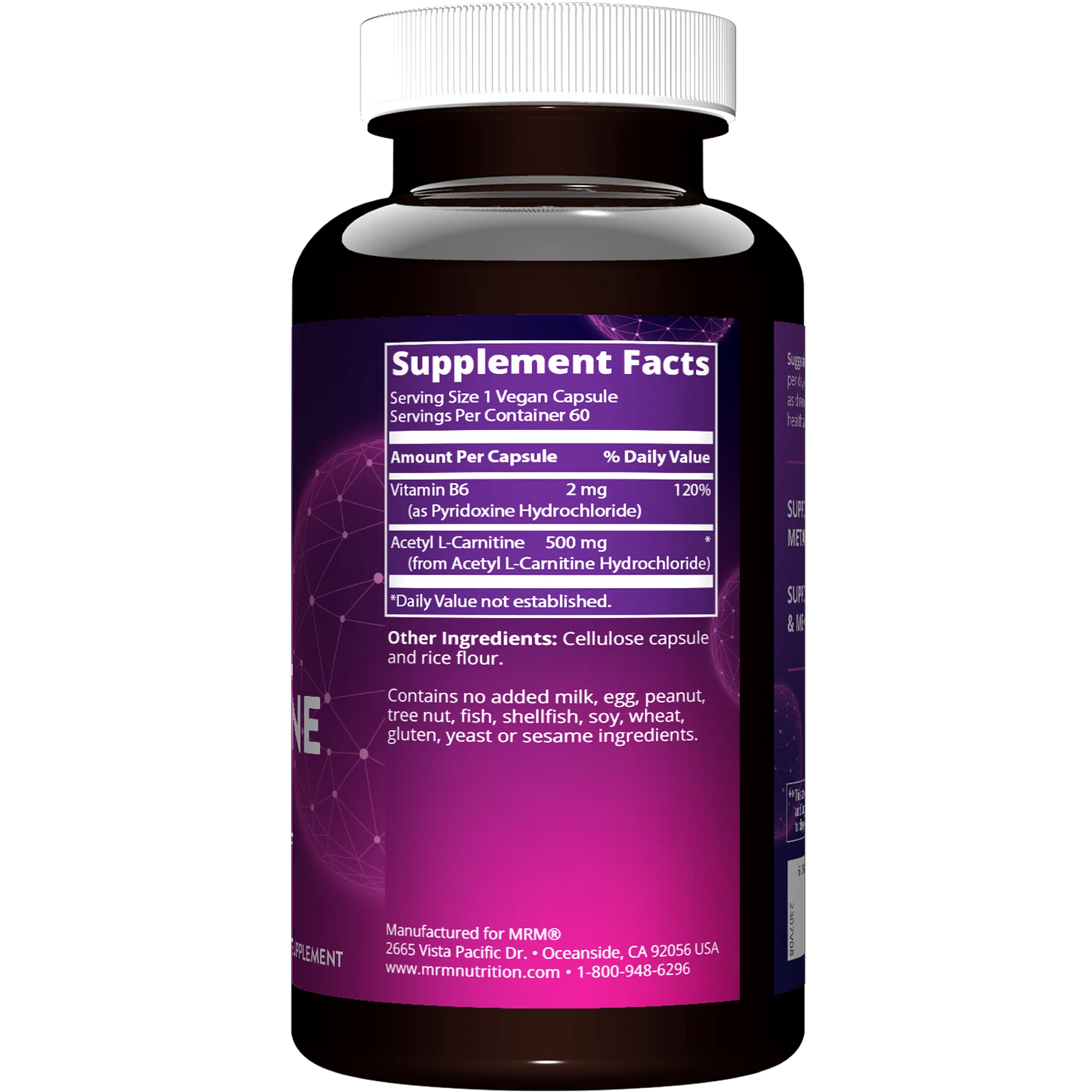 Acetyl L-Carnitine 60 Capsules