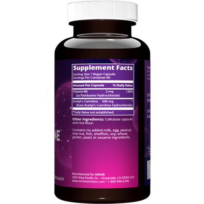 Acetyl L-Carnitine 60 Capsules