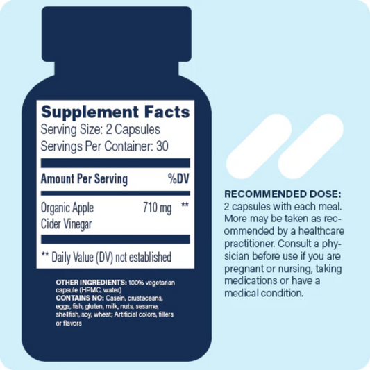 Apple Cider Vinegar 60 Capsules