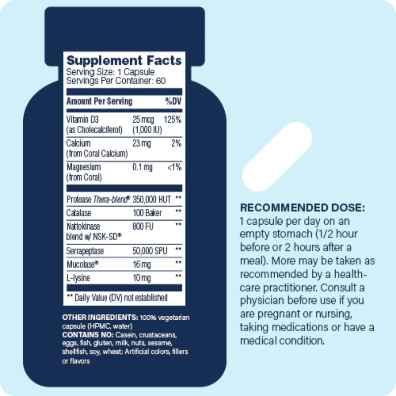Enzyme Defense Pro 60 Capsules