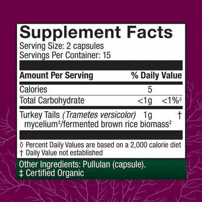 Turkey Tail 60 Capsules