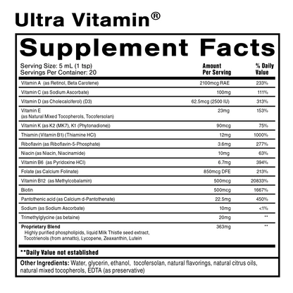 Ultra Vitamin 3.38 fl oz